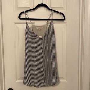 Loft striped tank blouse